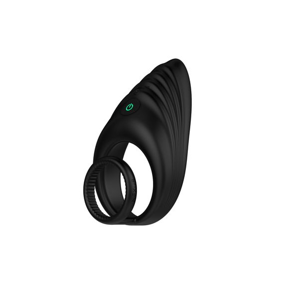 Ерекційне віброкільце Nexus Enhance Vibrating Cock and Ball Ring, подвійне | Зображення 1