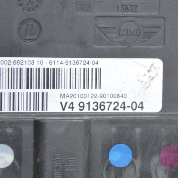 Блок керування блоком запобіжників Mini Cooper R56 R57 2008-2016 Міні Купер р56 р57 61149136724 | Зображення 2