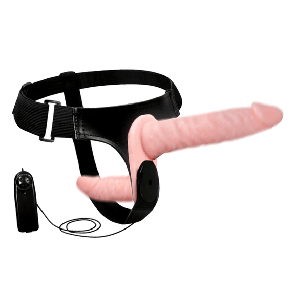 Страпон - Ultra Vibrating Doble-Heads Strap On sexstyle | Зображення 6