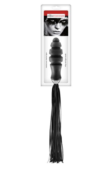 Флогер з ручкою для проникнення Fetish Tentation Whip with Ogive Handle | Зображення 1