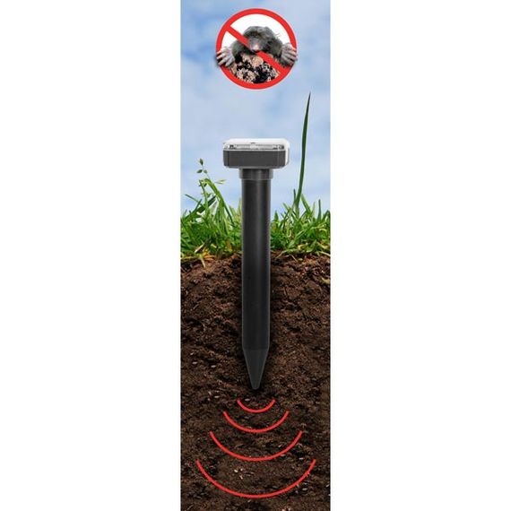 Відлякувач кротів та гризунів Bradas на сонячній батареї квадратний CTRL-MO112S | Зображення 3