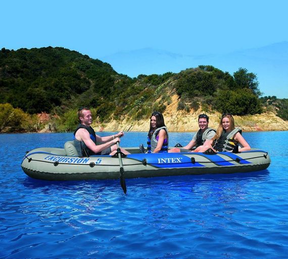 Надувний човен з подушкою, насосом та веслами JR-2300 (46470-(JR-2300_1841) | Зображення 9