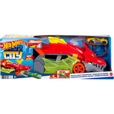 Ігровий набір Hot Wheels Вантажівка-транспортер &quot;Паща дракона&quot; (GTK42) | Зображення 2
