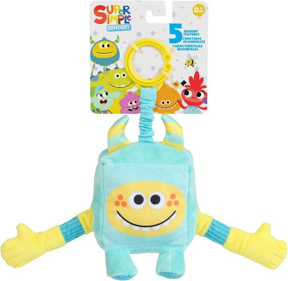 Іграшка для розвитку сенсорики WowWee Super Simple Плюшевий монстр Ріццо