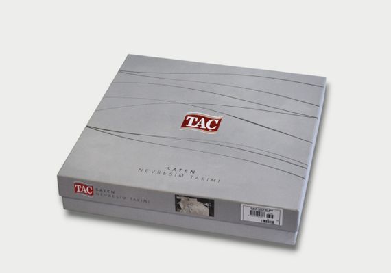 Постільна білизна TAC Satin 200×220 см Leona | Зображення 5