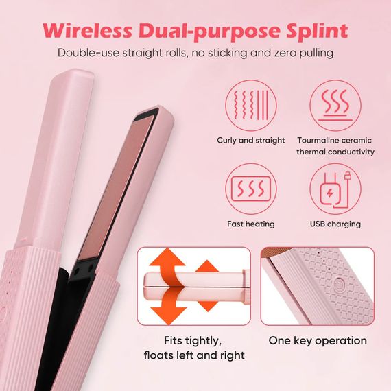 Бездротова плойка-утюжок з акумулятором XPRO LSM-637 (45025-LSM-637_427) | Зображення 1