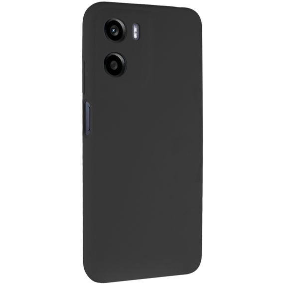 Чохол Silicone Cover Lakshmi Full Camera (AAA) для Motorola Moto G05 / E15 4G Чорний / Black