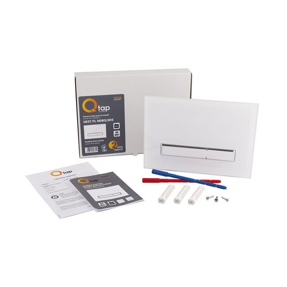 Панель змиву для унітазу Qtap Nest QT0111V1105GW | Зображення 2