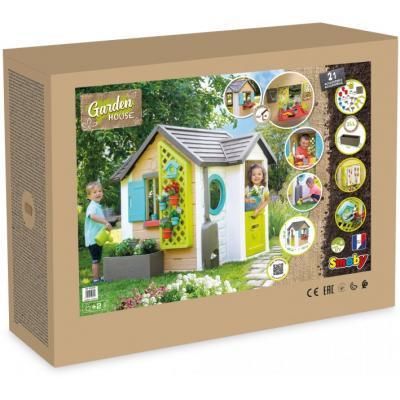 Игровой домик Smoby Toys Садовый с кашпо и кормушкой (810405) | Зображення 9