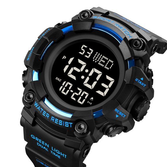 Годинник S2kmei 1968BU Black-Blue | Зображення 1