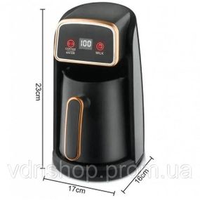 Турка электрическая качественная, Турка бытовая электрическая кофеварка для дома AL-84