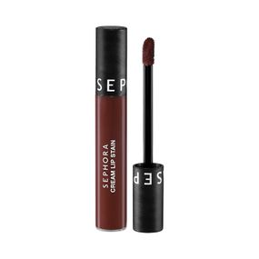 Жидкая матовая помада Sephora Cream Lip stain - 123 Brownie (5 ml)