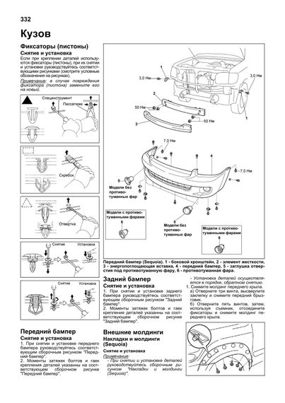Toyota Sequoia, Tundra. Посібник з ремонту й експлуатації. Книга | Зображення 9