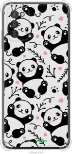 Чохол на Samsung Galaxy A03s A037F Панди "4318sp-2381-2448"