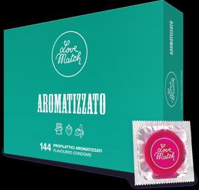Презервативы Love Match Arromatizato 144 pack Sex Aura