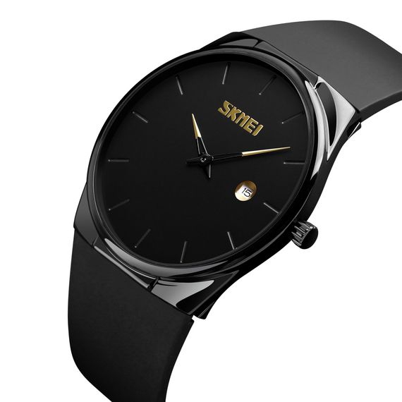Наручний годинник Skmei 1509BK Black | Зображення 1