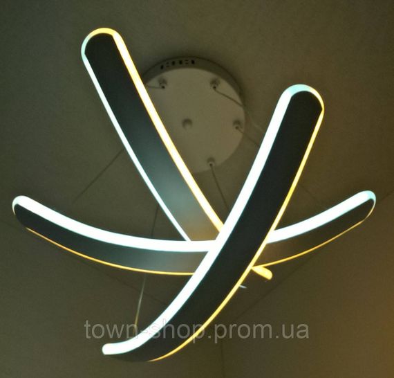 Люстра потолочная LED с пультом A6223/3 Белый 25-90х46х46 см. | Зображення 3