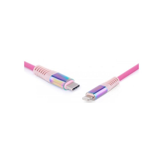 Дата кабель USB Type-C to Lightning 1.0m MFI Rainbow REAL-EL (EL123500054) | Зображення 4