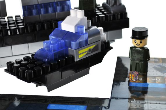 Конструктор блочний QB300-205 "Block&Steps: Морська Місія" + ходилка і меморі гра 3в1, 124дет. qbee | Зображення 6