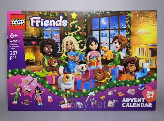 Новогодний адвент календарь 2025 ЛЕГО Друзья Оригинал LEGO Friends Advent Calendar 2025 | Зображення 6