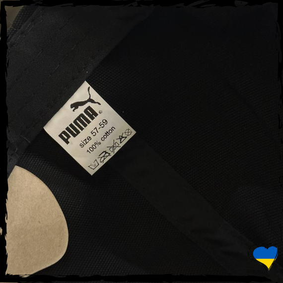 Кепка Puma. Кепка Пума черная, вышитый лого. Унисекс, черный. Шапка 57-59р | Зображення 3