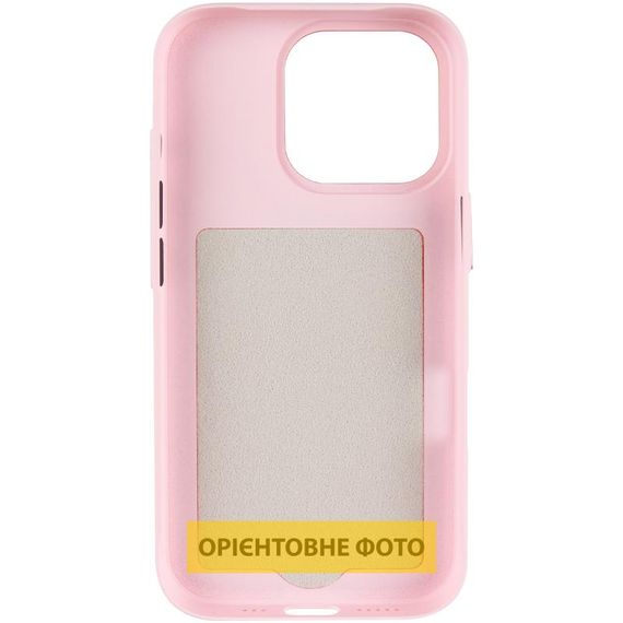 Чохол PC Textile Hybrid with Magnetic Fit для Apple iPhone 15 Pro (6.1") Pink / Orange | Зображення 3