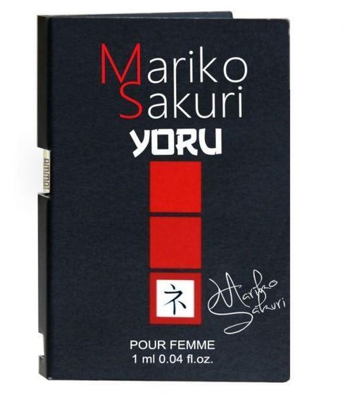 Духи с феромонами для женщин Mariko Sakuri Yoru, 1 ml sexstyle