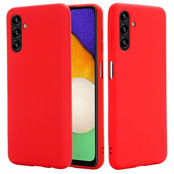 Чохол Candy Silicone для Samsung Galaxy A04s колір Червоний