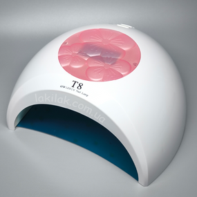 Лампа для ногтей SUN T8 65W бело-розовая (с функцией понижения мощности)