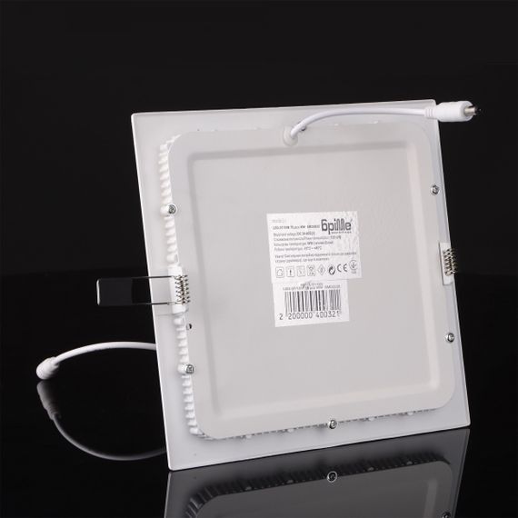 Світильник стельовий врізний світлодіодний LED-37/13,5W WW led | Зображення 2