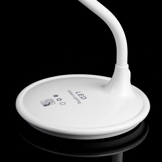 Настольная лампа на гибкой ножке сенсорная SL-66 5W WH | Зображення 5