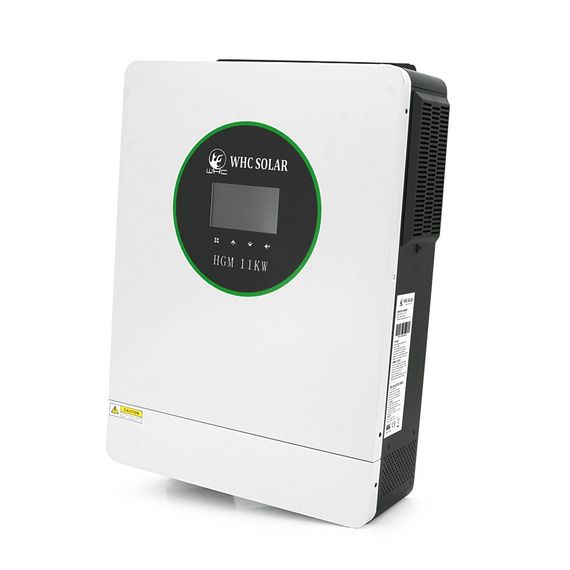 Гибридный инвертор HGM-11KW, 11000W, 48V, ток заряда 0-140A, 60-500V, MPPT (140А | Зображення 1