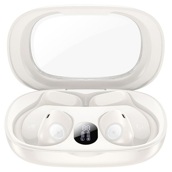 Бездротові TWS навушники Hoco EA1 Spectrum Milky White | Зображення 1