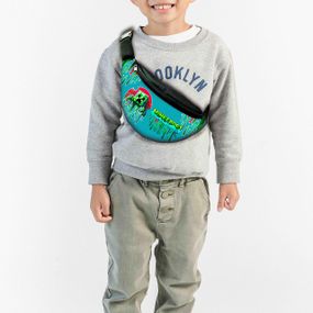 Сумка-бананка дитяча майнкрафт кпіпер "Minecraft" з принтом ,32х15см,сумка для хлопчика через плече (00546)