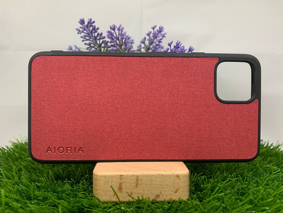 Чохол Google Pixel 4XL тканина червоний