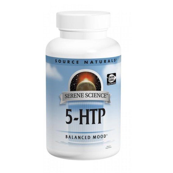 Тріптофан Source Naturals Serene Science 5-HTP 100 mg 60 Caps