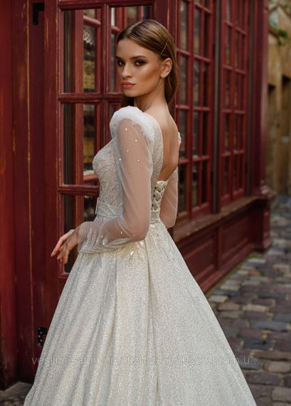 Весільна сукня, глітер | Зображення 2