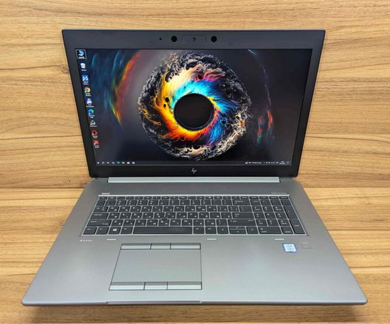 Мобильная рабочая станция HP zBook 17 G6 / 17.3" (1920x1080) IPS / Intel Core i7-9850H (6 (12) ядер по 2.6 - 4.6 GHz) / 32 GB DDR4 / 512 GB SSD / nVidia Quadro RTX 3000, 6 GB GDDR6, 192-bit / WebCam / TouchID / Windows 10 б/у + Подарок Мышь / USB | Зображення 1