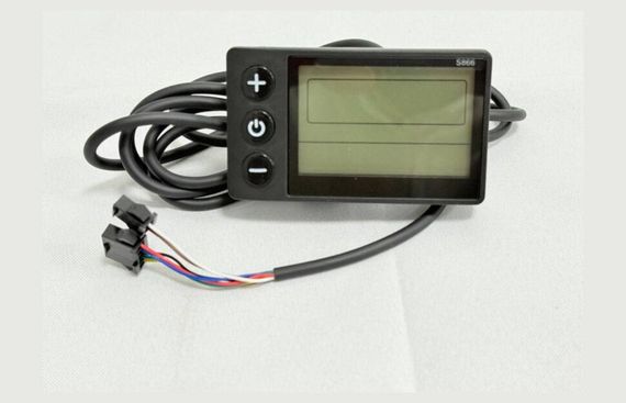 ЖК-дисплей для электровелосипеда S866 (LCD Display) Бортовой компьютер 24V/36V/48V/60V