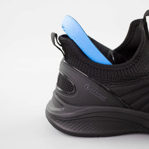 Кросівки жіночі 591669 Чорні 37 38 39 40 41 | Зображення 5