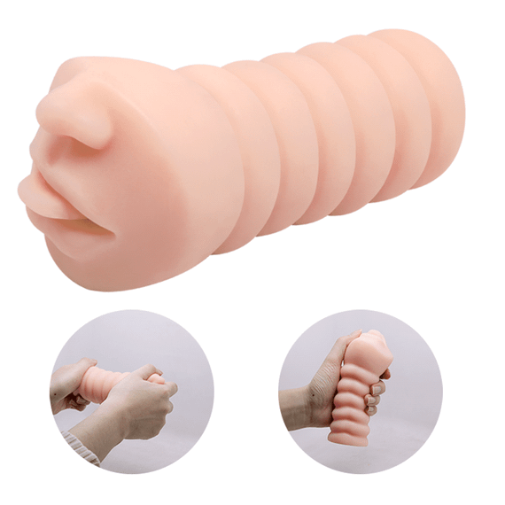 Мастурбатор рот реалістичний CRAZY BULL Miranda, 16,6 × 7,5 см Sex Aura | Зображення 4