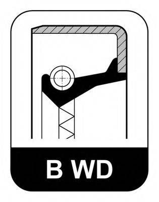 Кільце ущільнювача, диференціал 42x65x12 BS F WD ACM (вир-во Elring) ELRING 706035 на MERCEDES-BENZ T2/LN1 фургон/универсал