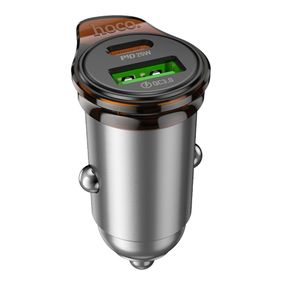 Автозарядний пристрій Hoco NZ16A 1USB-C/1USB QC/PD43W