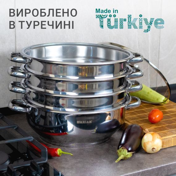Мантоварка Arian 5 пред. 30 см Mantı Pot | Зображення 1