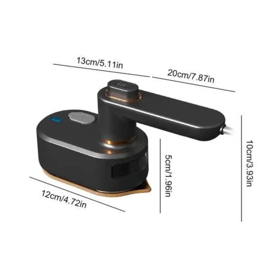 Невелика праска для поїздок, Міні парова праска RAF чорний  знижка | Зображення 1