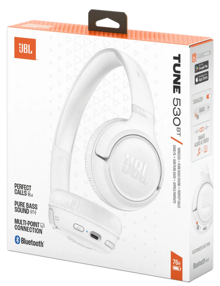 Гарнітура JBL TUNE 530BT White (JBLT530BTWHTEU) | Зображення 9
