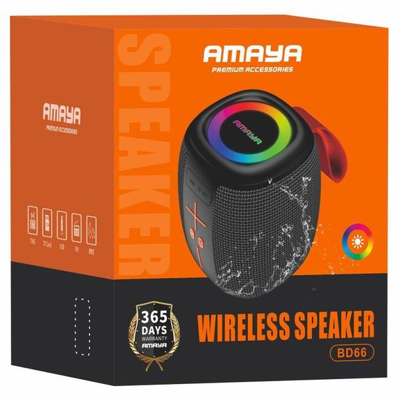 Bluetooth Колонка Amaya BD66 5W Black | Зображення 1