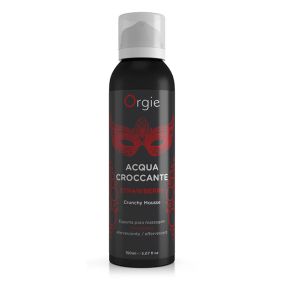 Масажна піна Orgie Acqua Croccante Strawberry, полуниця, 150 мл