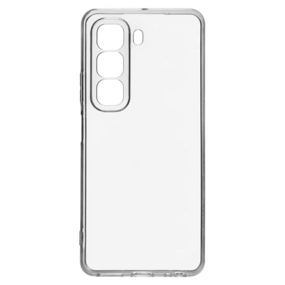 TPU чехол Epic Transparent 1,5mm Full Camera для Infinix Hot 50 Pro Бесцветный (прозрачный) | Зображення 1
