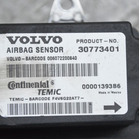 Блок подушки безпеки Volvo S40 V50 2004-2012 Модуль подушок airbag Вольво с40 в50 30773401 | Зображення 2